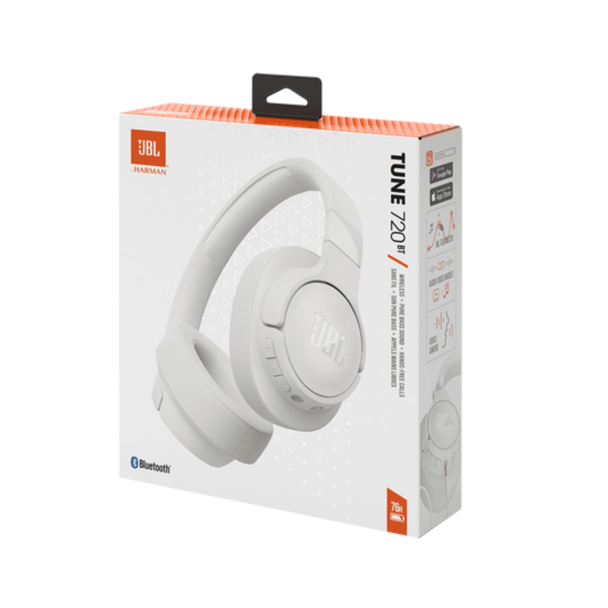 Audífonos Bluetooth JBL Tune 720BT – Sonido Pure Bass, Hasta 76 Horas de Batería9
