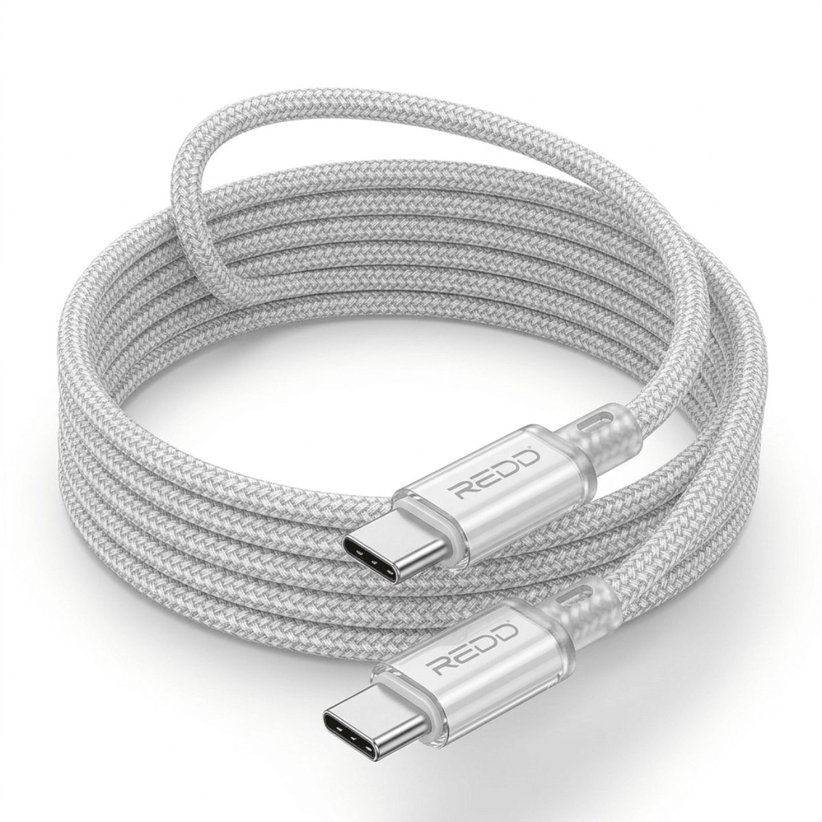 Cargador Ultra Rápido REDD GaN 110W PD (Kit con Cable Tipo C a Tipo C)2