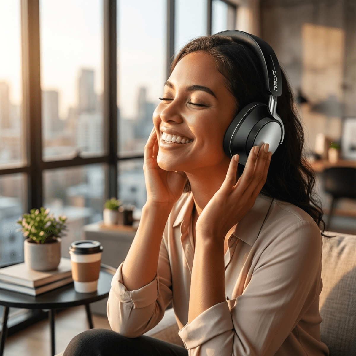 Audífonos Inalámbricos Bluetooth REDD RD-3078ANC con Cancelación de Ruido (ANC)4