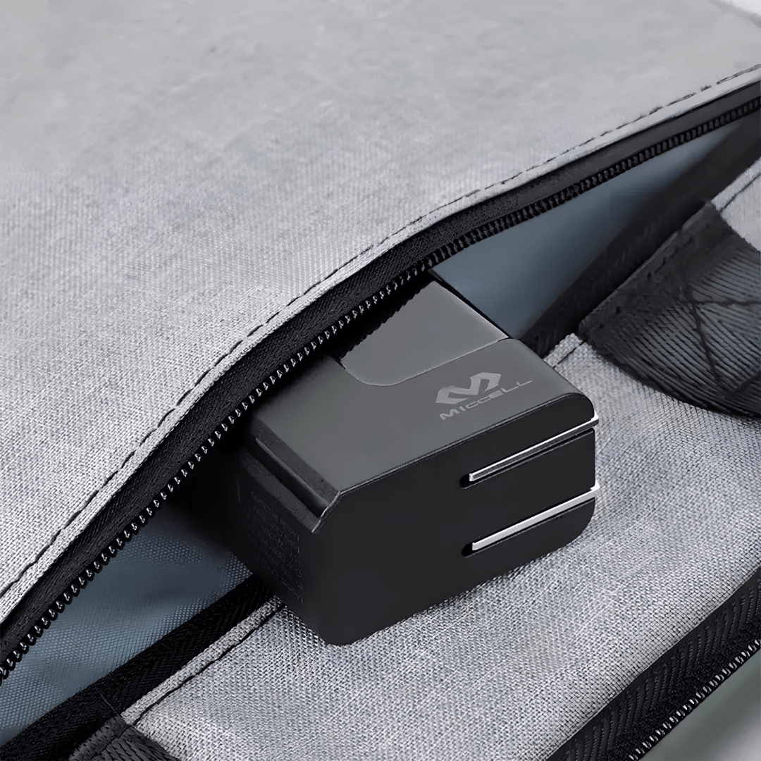 Cargador GaN 65W Miccell VQ-GA02 para Laptop y Smartphone | 2 Puertos (USB-C + USB) + Cable 1.5m7