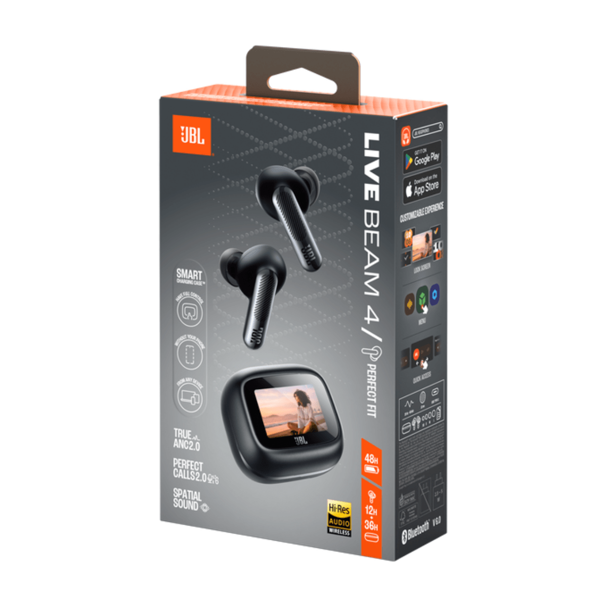 Audífonos Bluetooth JBL Live Beam 4 [Lanzamiento 2026] – Estuche Inteligente con Pantalla Táctil y Carga Inalámbrica, Cancelación de Ruido y Audio Hi-Res10