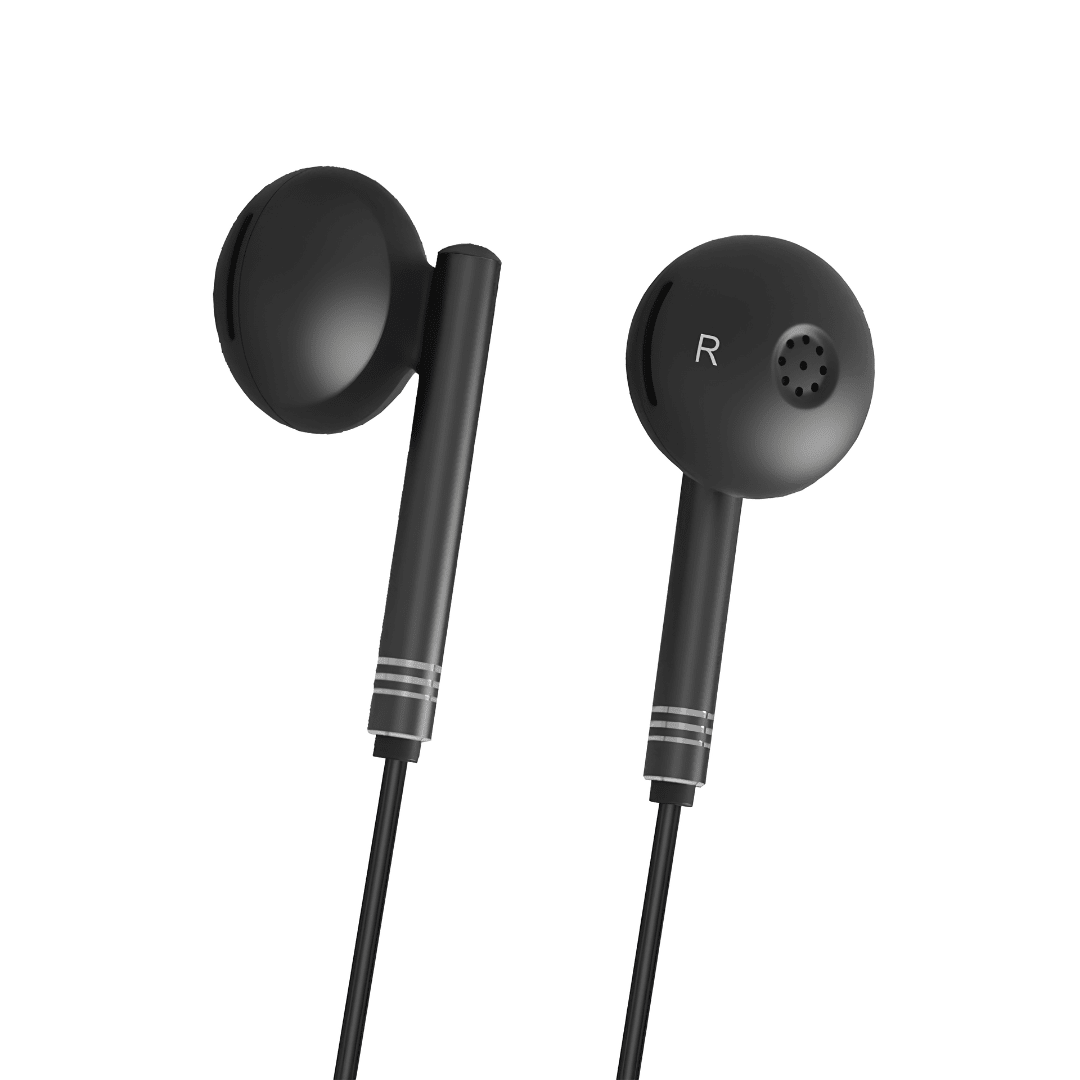 Audífonos MOVISUN Enjoy P1-LT para iPhone | Conexión Lightning, Micrófono y Estuche | Negro Metálico2