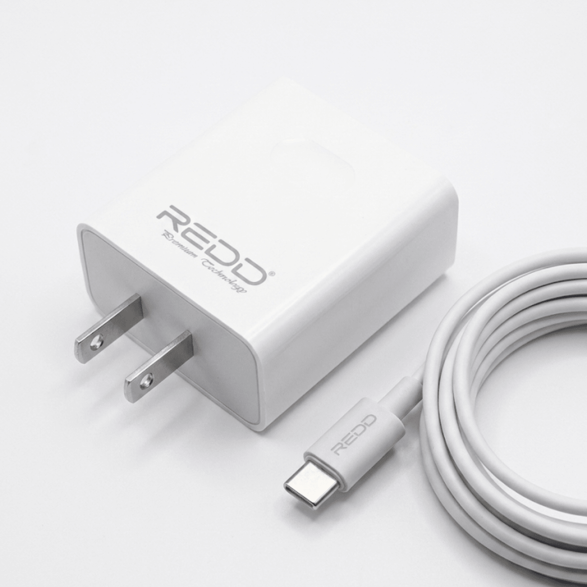 Cargador Ultra Rápido REDD 80W Ultra-Fast Charger 7.2A (Kit con Cable Tipo C)