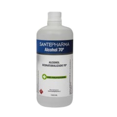 ALCOHOL DESNATURALIZADO 70% X 1000 ML SANTEPHARMA