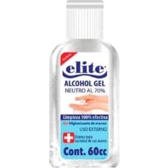 ALCOHOL GEL X 60 ML ELITE