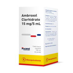 AMBROXOL CLORHIDRATO 15MG/5ML 100ML ASCED