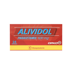 ALIVIDOL 500 X 20 COMP. BIO (PARACETAMOL)