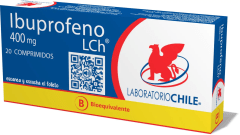 IBUPROFENO 400MG.20COM. LCHILE
