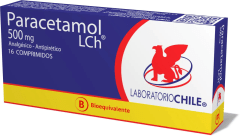 PARACETAMOL 500MG.16COM.(B.E)CHILE