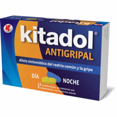 KITADOL ANTIGRIPAL D/N X 18 COMP. REC.