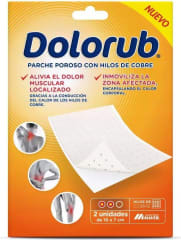 DOLORUB DE COBRE PARCHE X 2 UNIDADES
