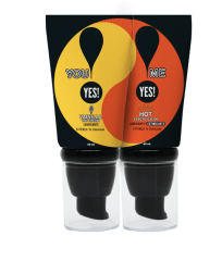 YES YOU & ME 2 LUBRICANTES (VAINILLA/HOT)