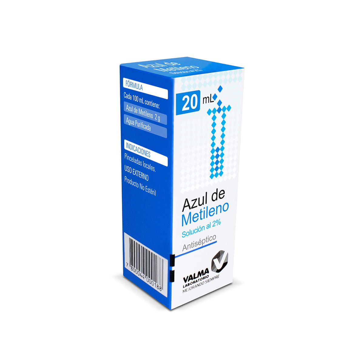 AZUL DE METILENO 20ML. VALMA1