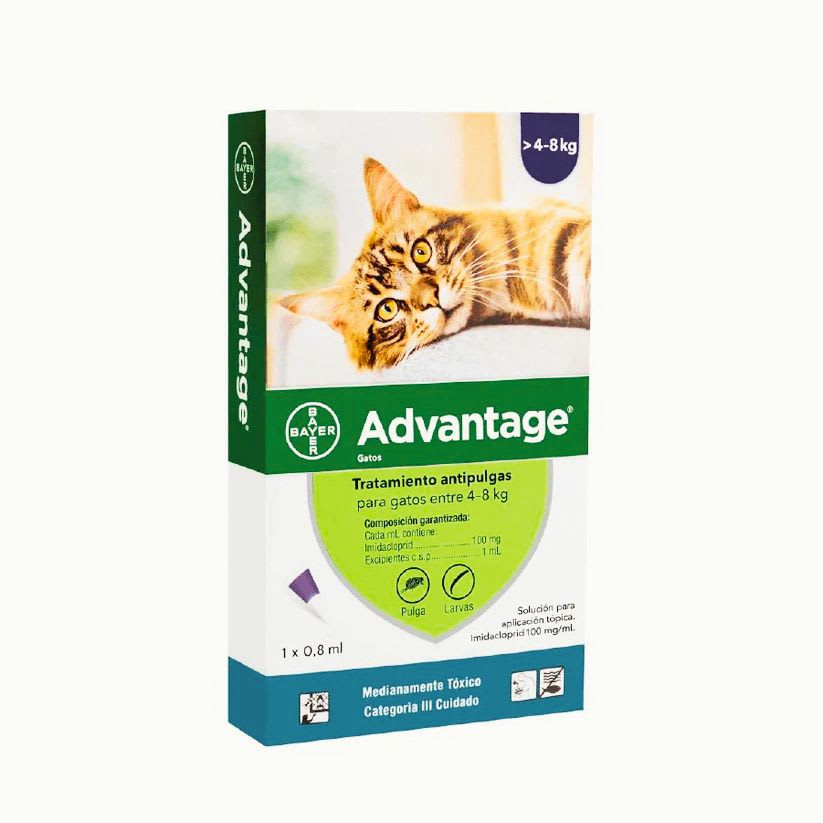 ADVANTAGE 4-8KG 1PIPETA0.8ML1