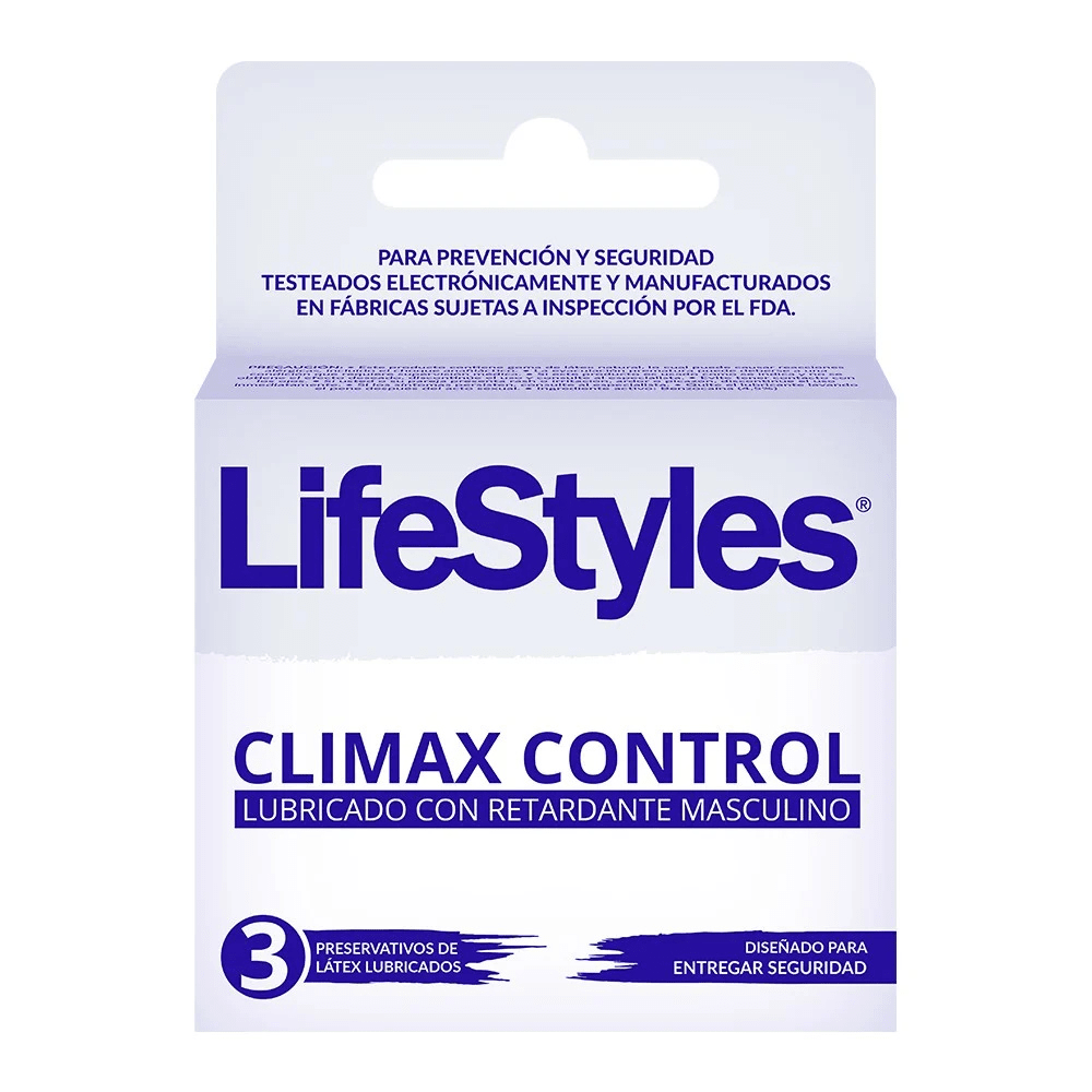LIFESTYLES CLIMAX CONTROL.3UN.1