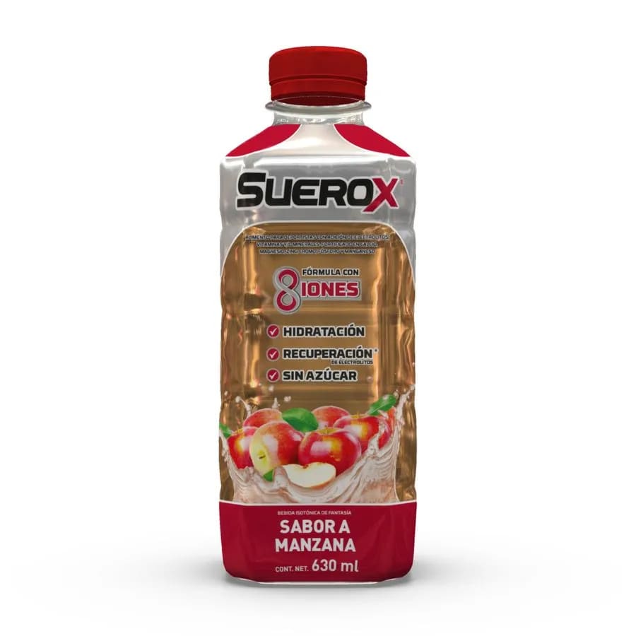 SUEROX SABOR MANZANA 630ML1