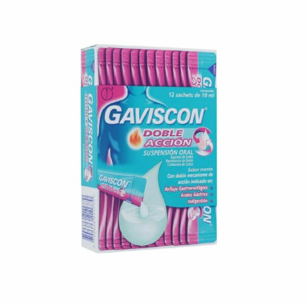 GAVISCON DA SOBRE X 12 UNIDADES1