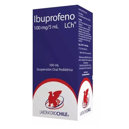 IBUPROFENO 100MG/5ML SUSP.100ML CHILE1