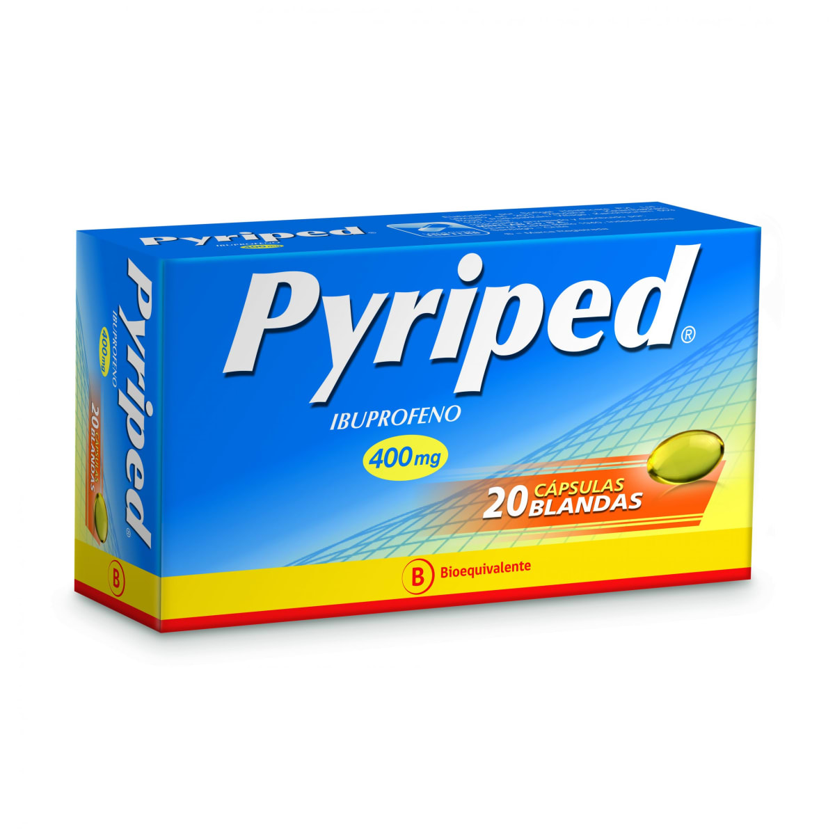 PYRIPED-CB 400MG.20CAP.1