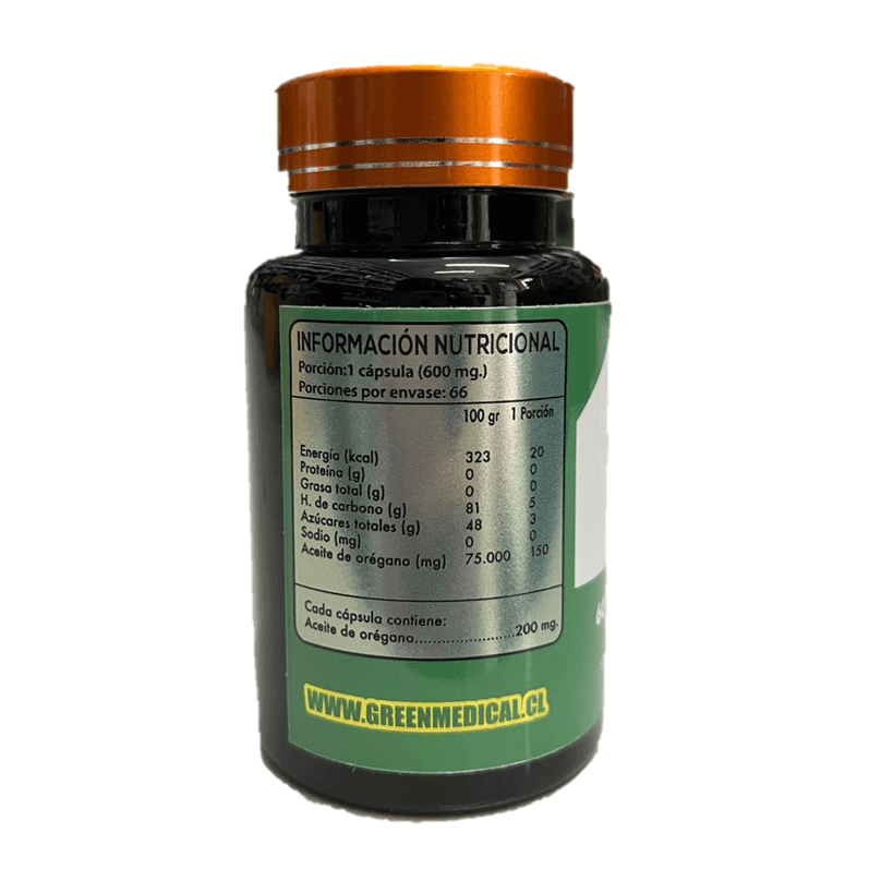 ACEITE DE OREGANO CAP BLANDA X 602