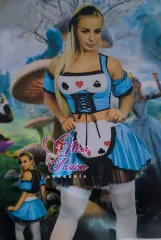 Alicia Disfraz Top Sexy Halloween Lenceria