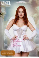 Angel Disfraz Vestido Sexy Halloween Lenceria