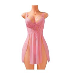 Babydoll Tul Transparente Ropa Sexy Lenceria