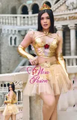 Bella Disfraz Short coronita Sexy Halloween Lenceria
