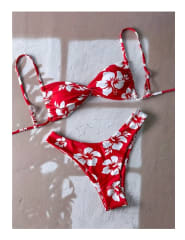 Ropa De Baño Mujer Bikini Elena Anaranjado