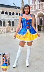 Blancanieves Disfraz Vestido Sexy Halloween Lenceria
