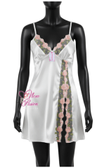 Babydoll Pijama Bordado