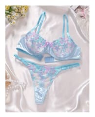 Conjunto Sexy De Dos Piezas Brasier Más Tanga