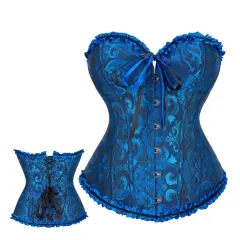 Corset Victoriano Azul
