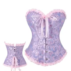 Corset Victoriano Lila