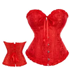 Corset Victoriano Rojo