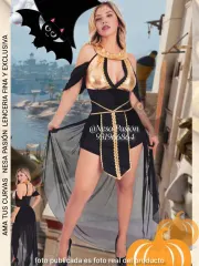 Diosa Disfraz Vestido frente Sexy Halloween