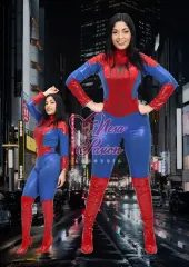 Disfraz Spiderman Enterizo Sexy Halloween Lenceria