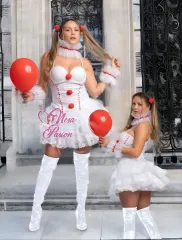 It Disfraz Pennywise Payasita Sexy Halloween Corset