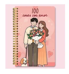 Libro 100 Citas Juntos Nuestra Aventura Con Amor Diario Parejas 03