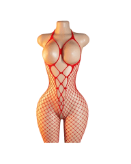 Enterizo Malla CatSuit Sexy Lencería Corporal Cod 05