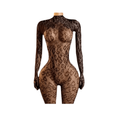 Lenceria Malla Corporal catsuit Enterizo Negro Cod 200 0