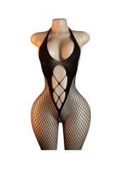 Lenceria Malla Corporal catsuit Enterizo Negro Cod 356 0