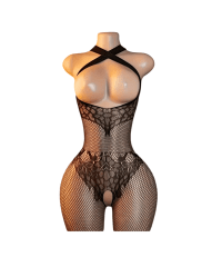 Lenceria Malla Corporal catsuit Enterizo Negro Cod 69 0