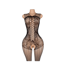Lenceria Malla Corporal catsuit Enterizo Negro Cod 819