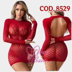 Vestido Malla Cod 8529