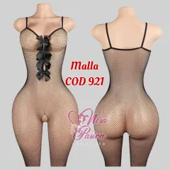 Lenceria Malla Corporal catsuit Enterizo Negro Cod 921 0