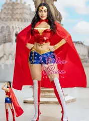 Mujer Maravilla wonder Woman Short Sexy Halloween Lenceria