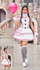 It Disfraz Pennywise Vestido Tutu Con Medias