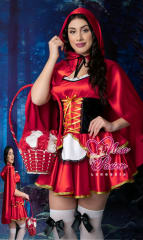 Caperucita Roja Disfraz Sexy Halloween Vestido
