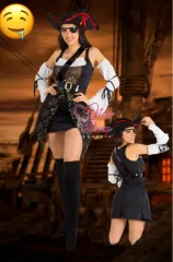 Pirata Disfraz Vestido Sexy Halloween Lenceria